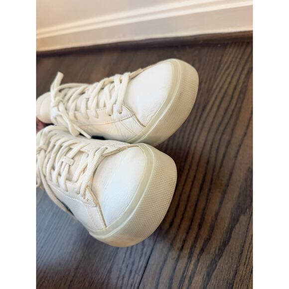 Veja CAMPO LEATHER WHITE Black EU 42 Women’s Sz 10.5/11 $175 - Picture 15 of 15